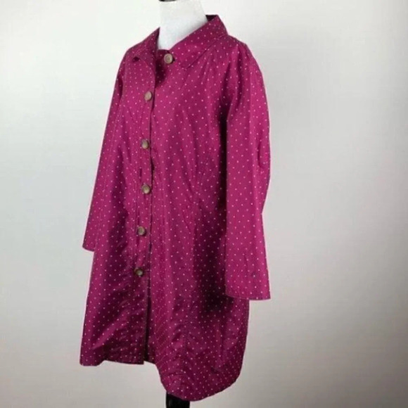 Lands end trench coat XL P 18-20 packable jacket - Picture 9 of 10